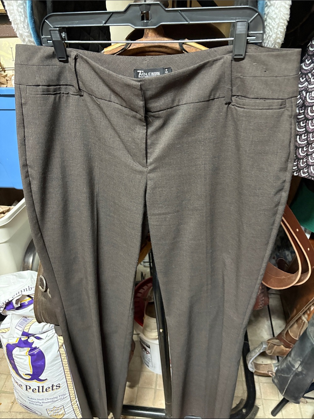 New York & Company Brown Trousers women's 12 tall